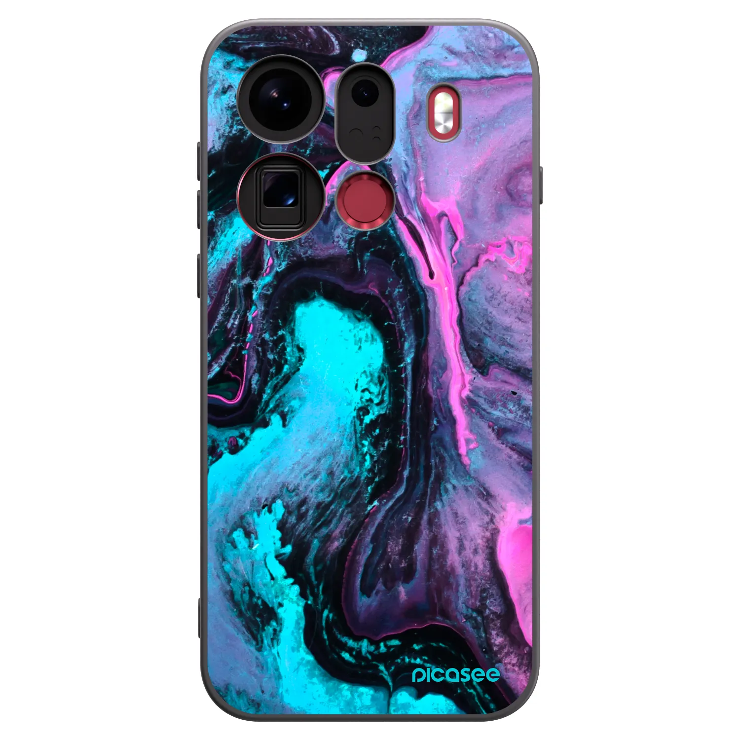 Picasee OPPO Find X9 Pro Hülle - Schwarzes Silikon - Lean 2