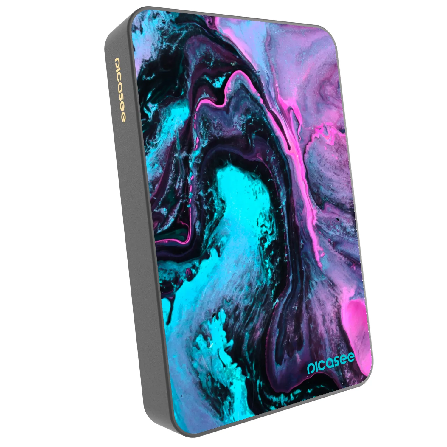 Picasee Powerbank mit MagSafe 10 000 mAh Grau - Lean 2