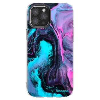 Picasee Apple iPhone 12 Pro Max Hülle - Transparentes Silikon - Lean 2