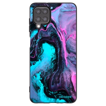 Picasee Samsung Galaxy A12 A125F Hülle - Schwarzes Silikon - Lean 2