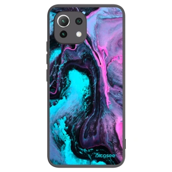 Picasee Xiaomi Mi 11 Lite Hülle - Schwarzes Silikon - Lean 2