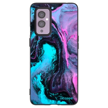 Picasee OnePlus 9 Hülle - Schwarzes Silikon - Lean 2