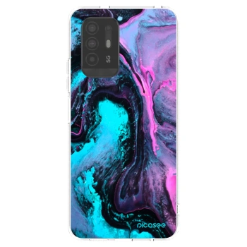 Picasee OPPO A94 5G Hülle - Transparentes Silikon - Lean 2