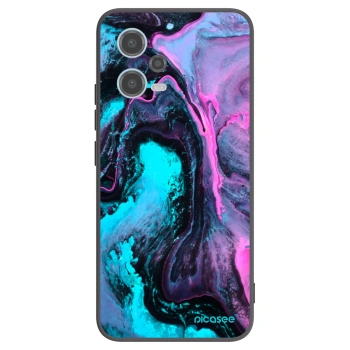 Picasee Xiaomi Redmi Note 12 5G Hülle - Schwarzes Silikon - Lean 2