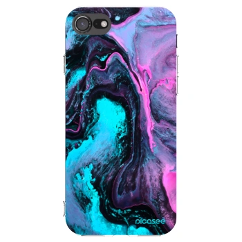 Picasee Apple iPhone 8 Hülle - Transparentes Silikon - Lean 2