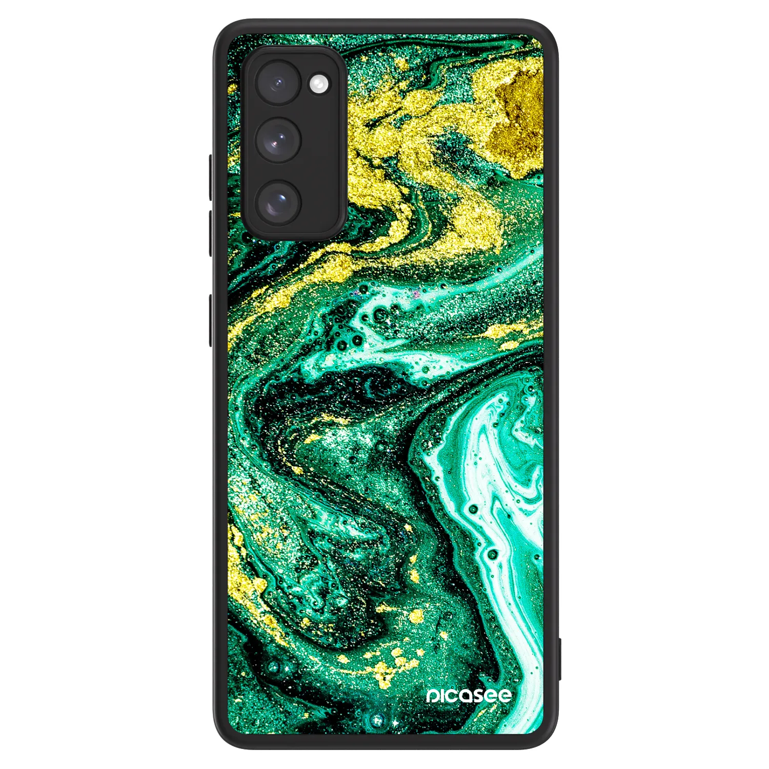 Picasee ULTIMATE CASE für Samsung Galaxy S20 FE - Green Gold