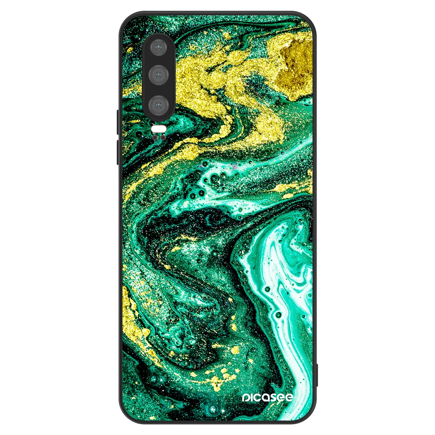 Picasee ULTIMATE CASE für Huawei P30 - Green Gold