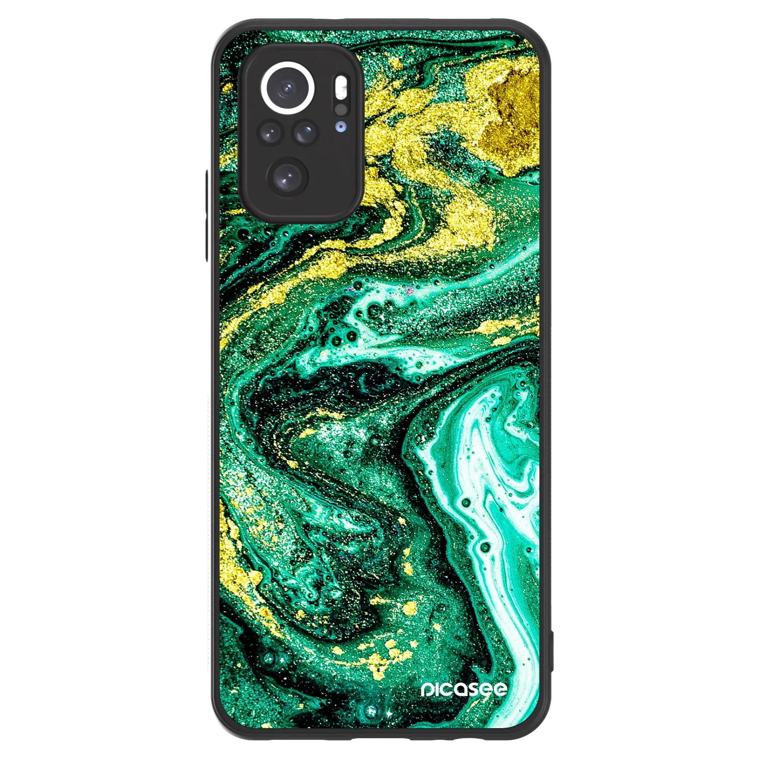 Picasee ULTIMATE CASE für Xiaomi Redmi Note 10 - Green Gold