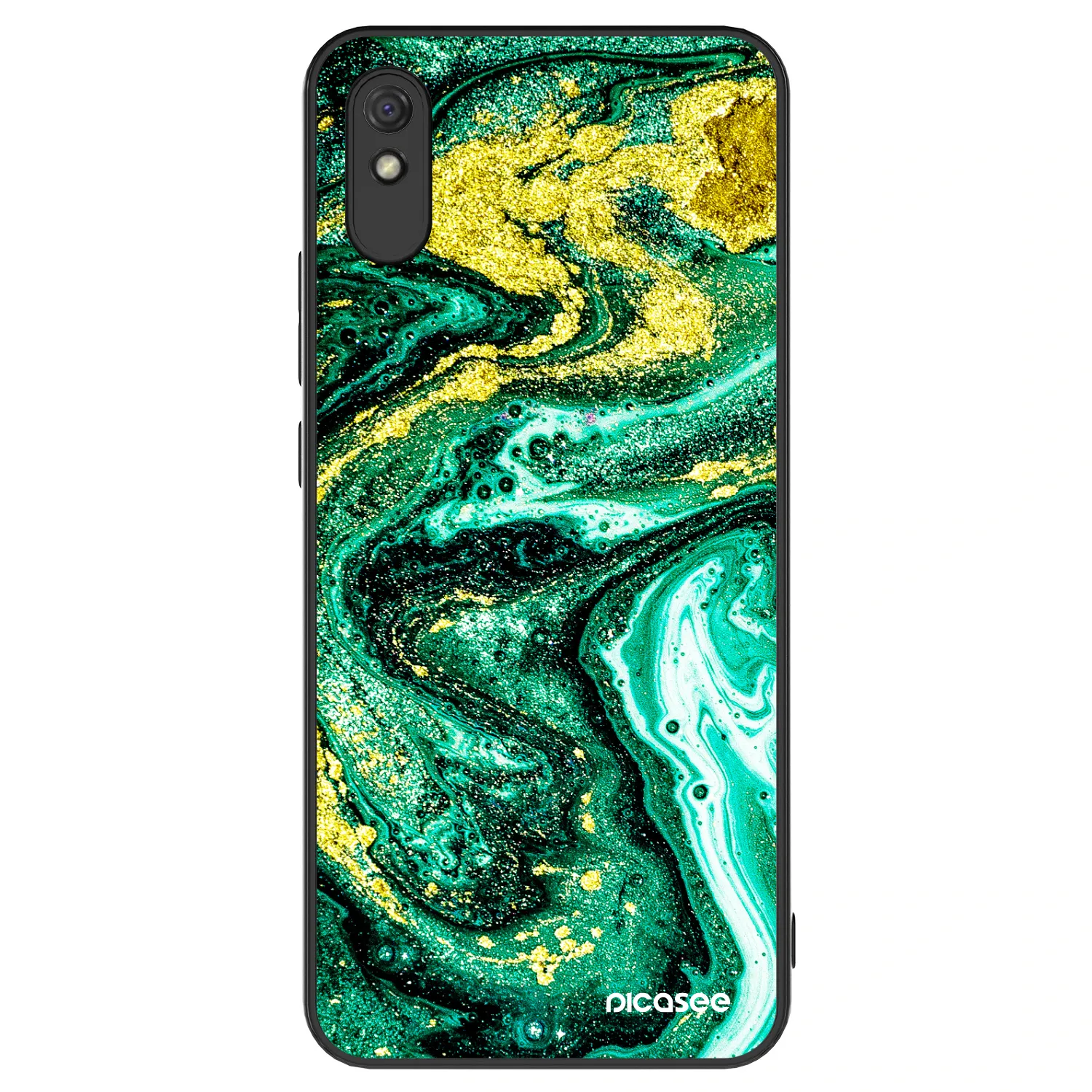 Picasee ULTIMATE CASE für Xiaomi Redmi 9A - Green Gold