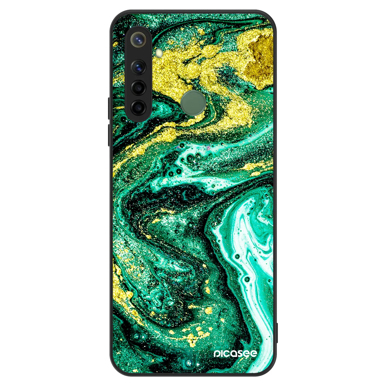 Picasee ULTIMATE CASE für Realme 6i - Green Gold