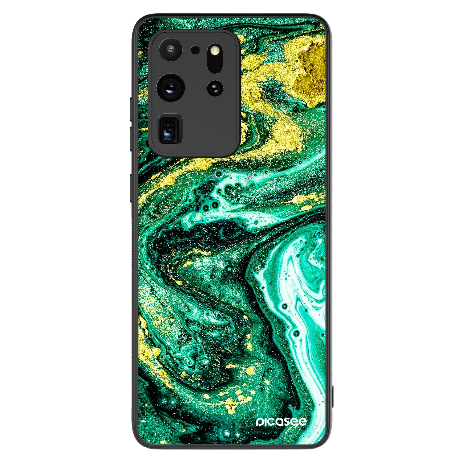 Picasee ULTIMATE CASE für Samsung Galaxy S20 Ultra 5G G988F - Green Gold