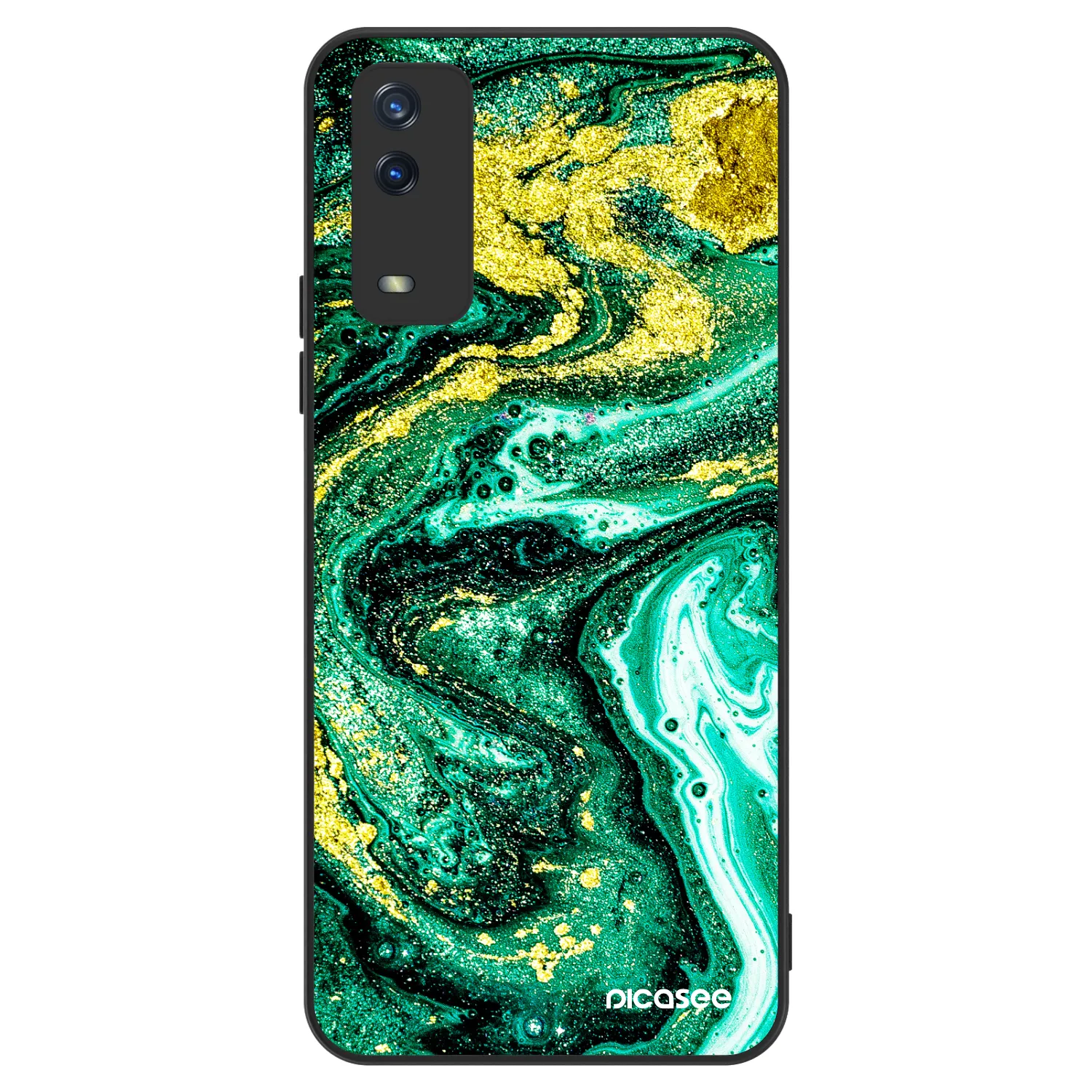 Picasee ULTIMATE CASE für Vivo Y11s - Green Gold