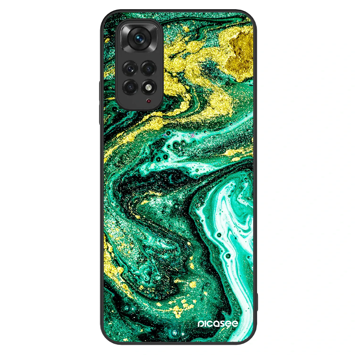 Picasee ULTIMATE CASE für Xiaomi Redmi Note 11 - Green Gold
