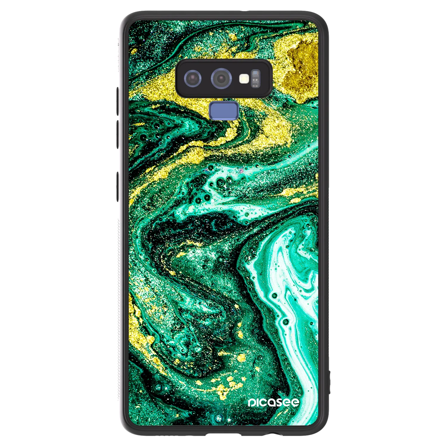 Picasee ULTIMATE CASE für Samsung Galaxy Note 9 N960F - Green Gold