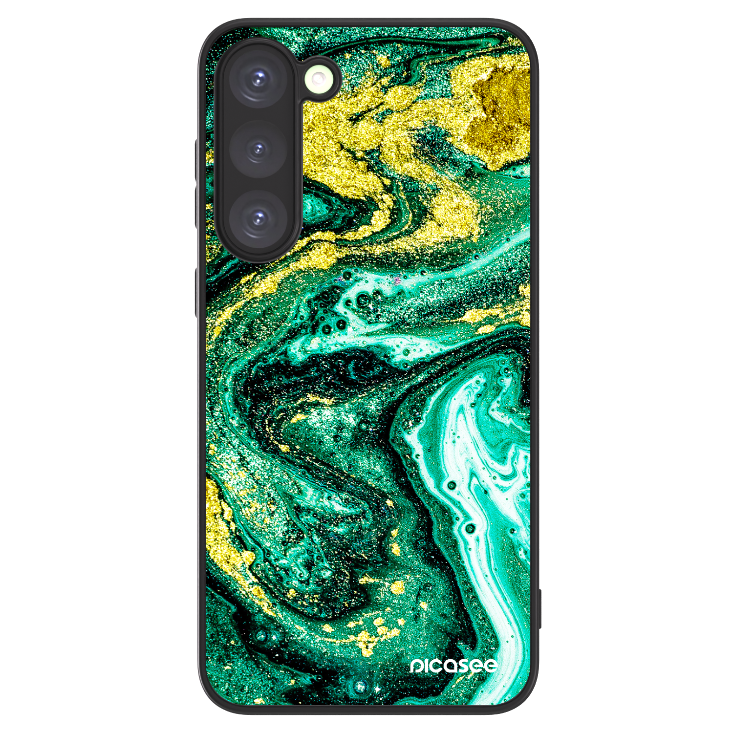 Picasee ULTIMATE CASE für Samsung Galaxy S23+ 5G - Green Gold