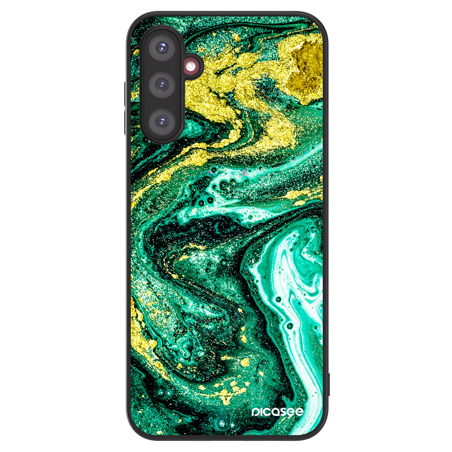 Picasee ULTIMATE CASE für Samsung Galaxy A14 4G A145R - Green Gold