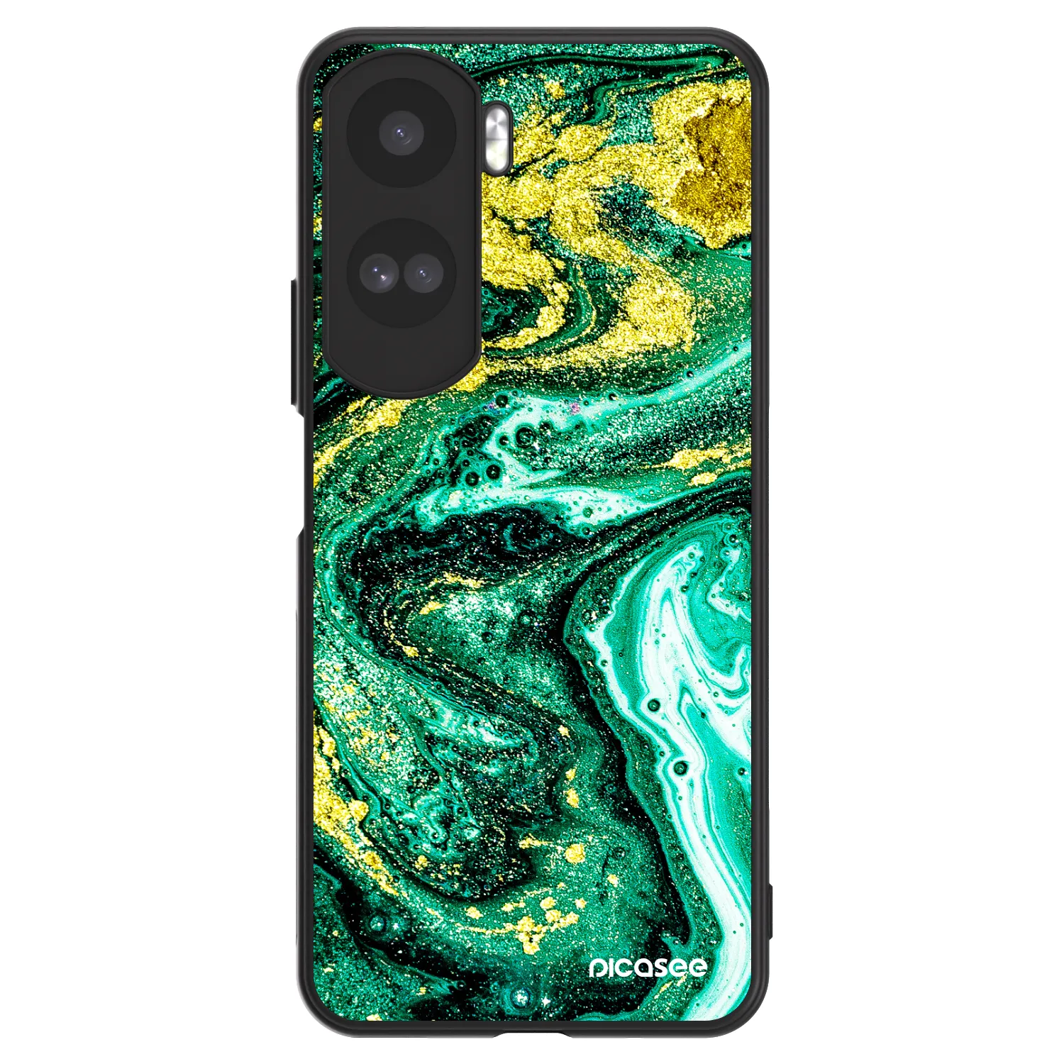 Picasee ULTIMATE CASE für Honor 90 Lite 5G - Green Gold