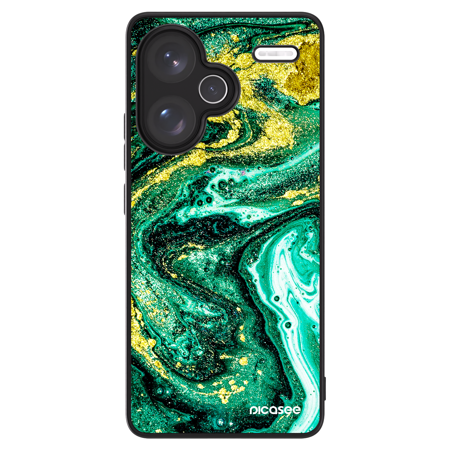 Picasee ULTIMATE CASE für Xiaomi Redmi Note 13 Pro+ 5G - Green Gold