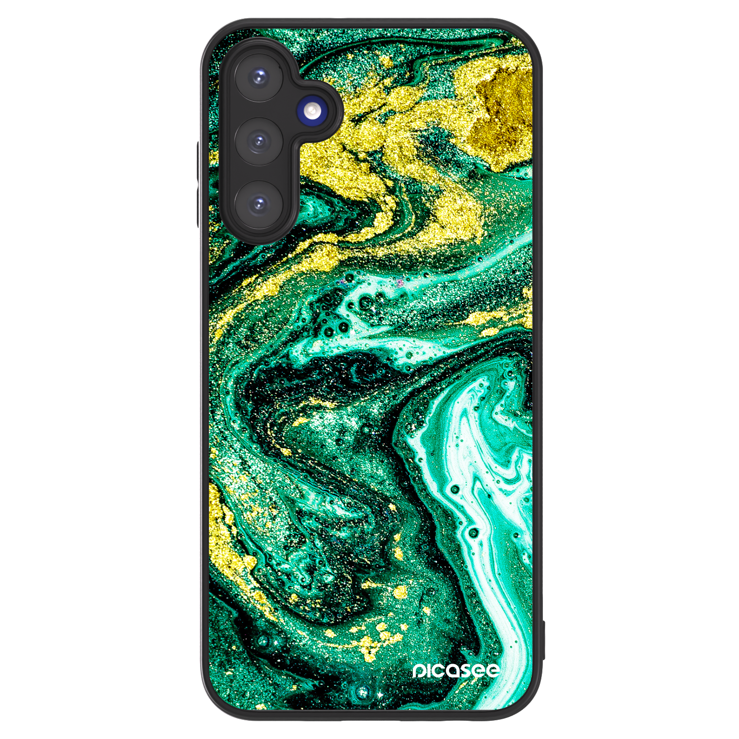 Picasee ULTIMATE CASE für Samsung Galaxy A15 A155F 4G - Green Gold