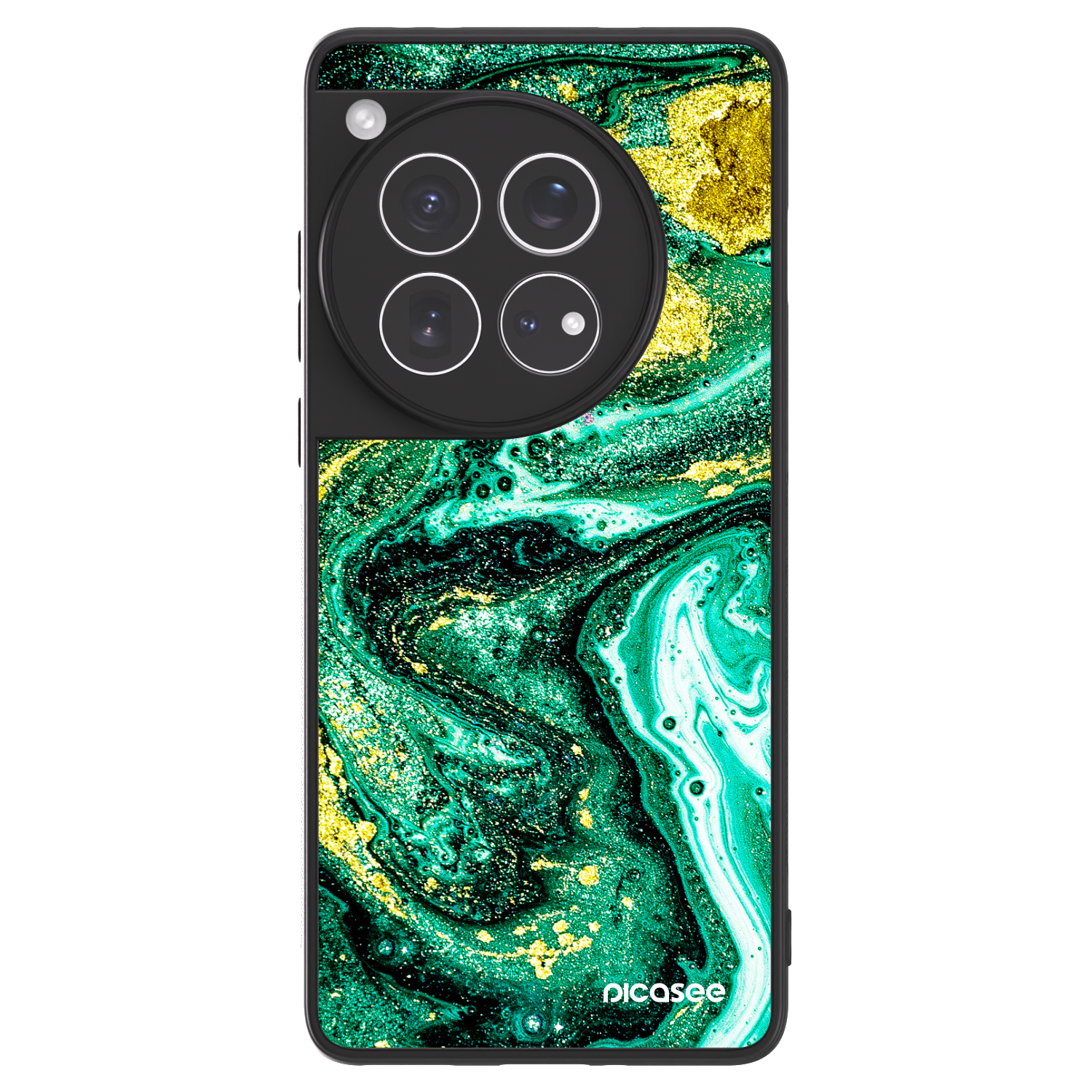 Picasee ULTIMATE CASE für OnePlus 12 5G - Green Gold