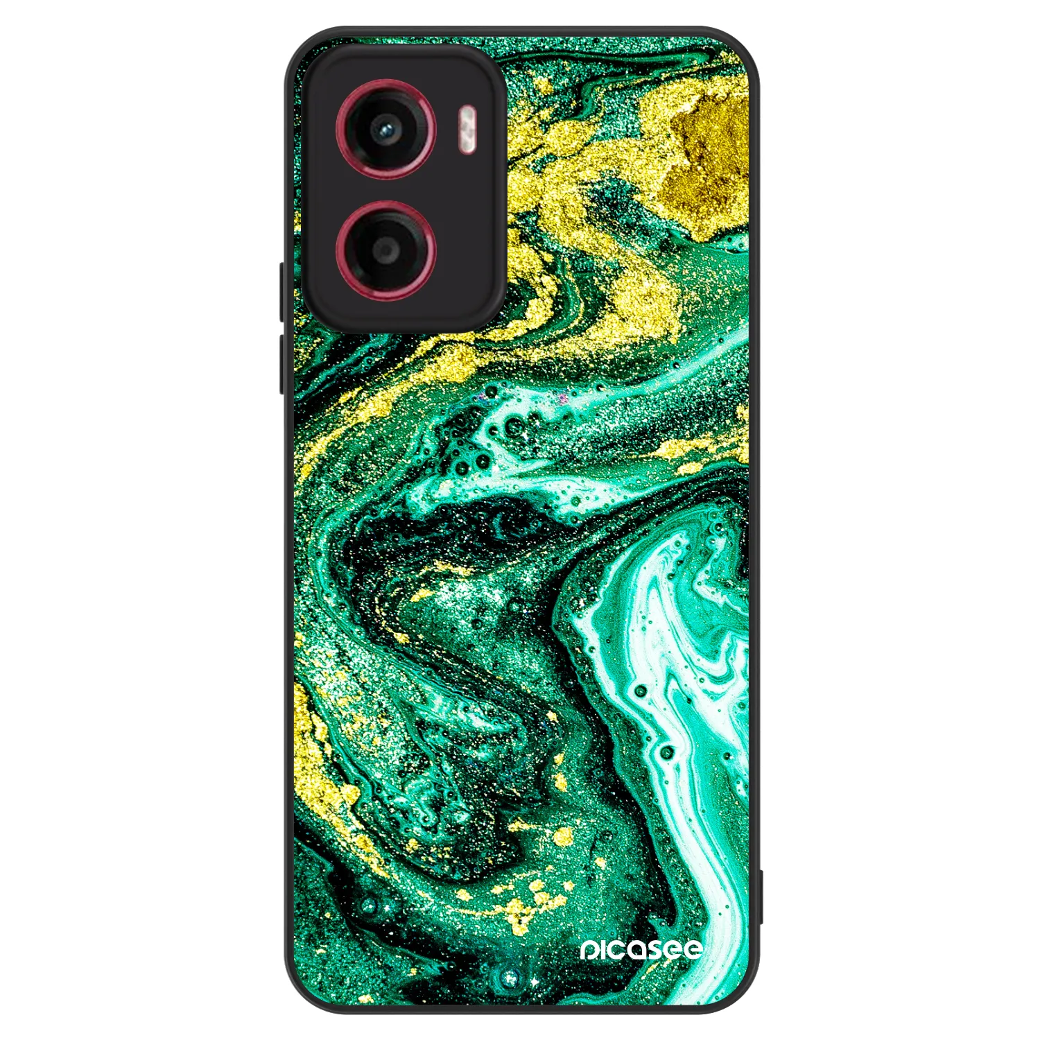 Picasee ULTIMATE CASE für Motorola Moto G05 - Green Gold