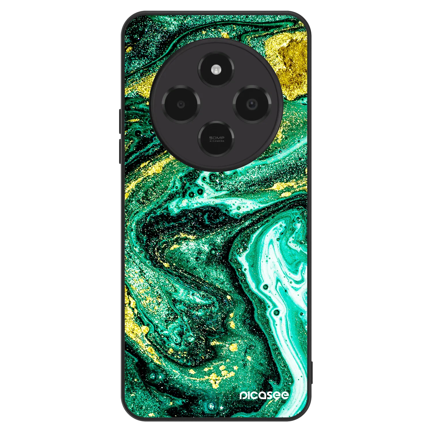 Picasee ULTIMATE CASE für Xiaomi Poco C75 - Green Gold