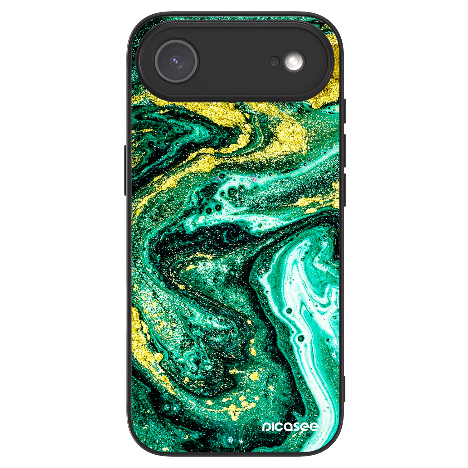 Picasee ULTIMATE CASE MagSafe für Apple iPhone Air - Green Gold