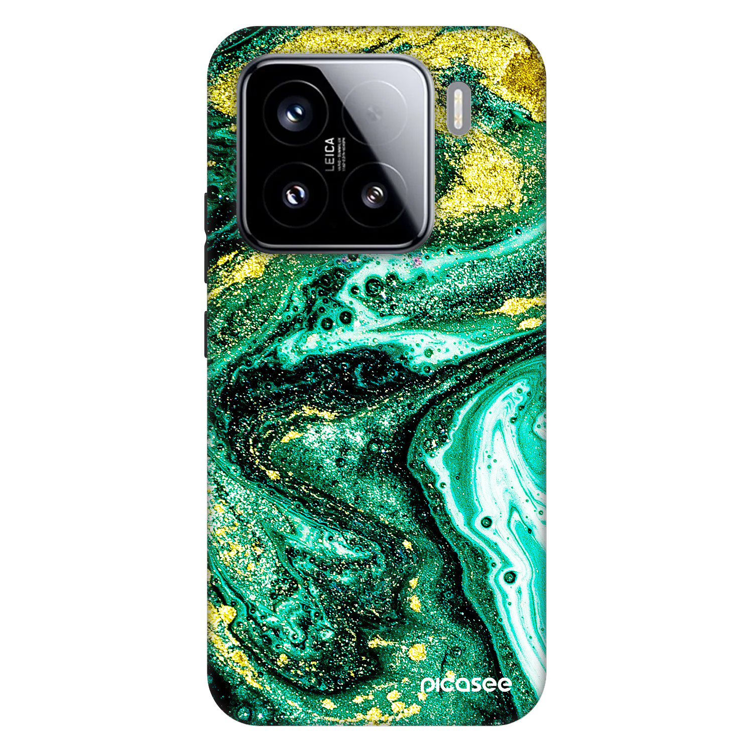 Picasee Fashion Case für Xiaomi 15 - Green Gold