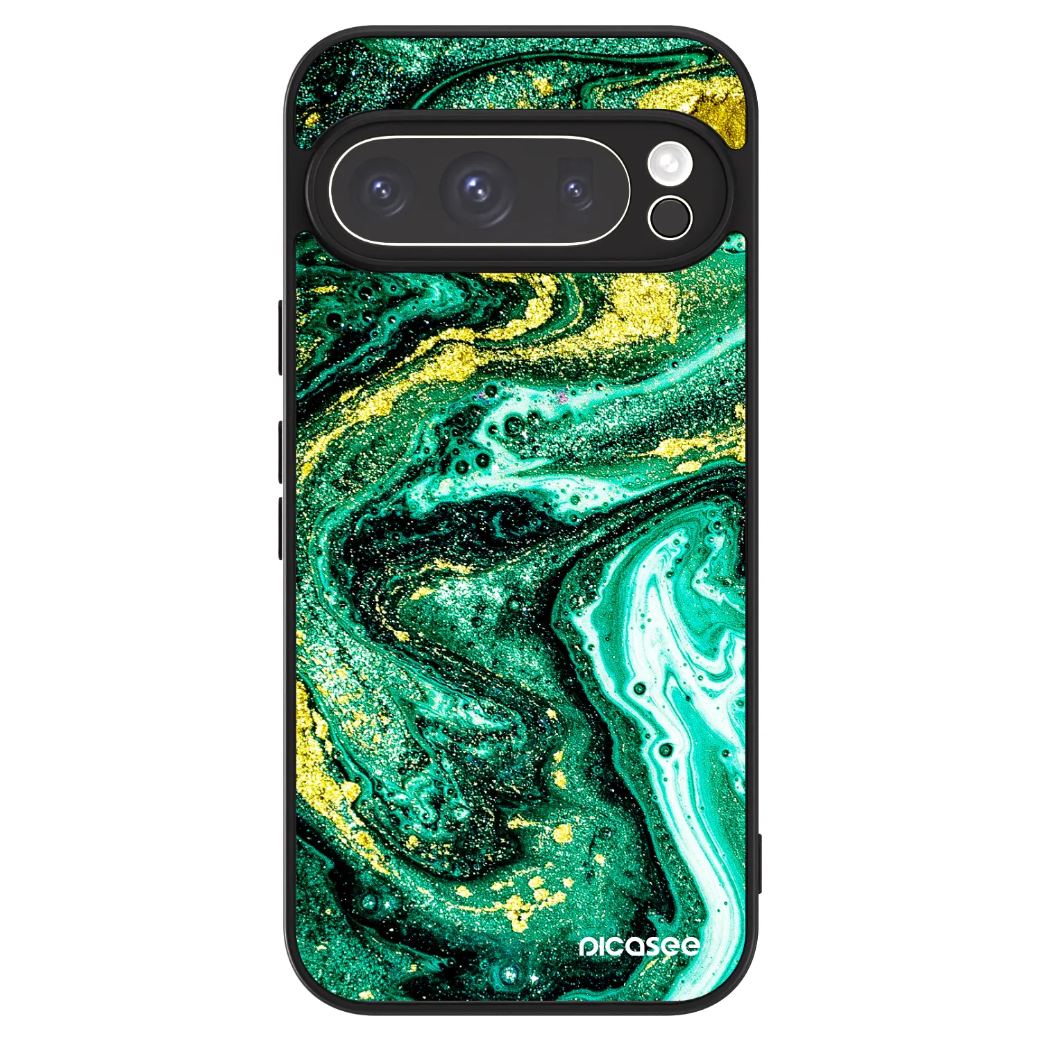 Picasee ULTIMATE CASE für Google Pixel 9 Pro XL - Green Gold
