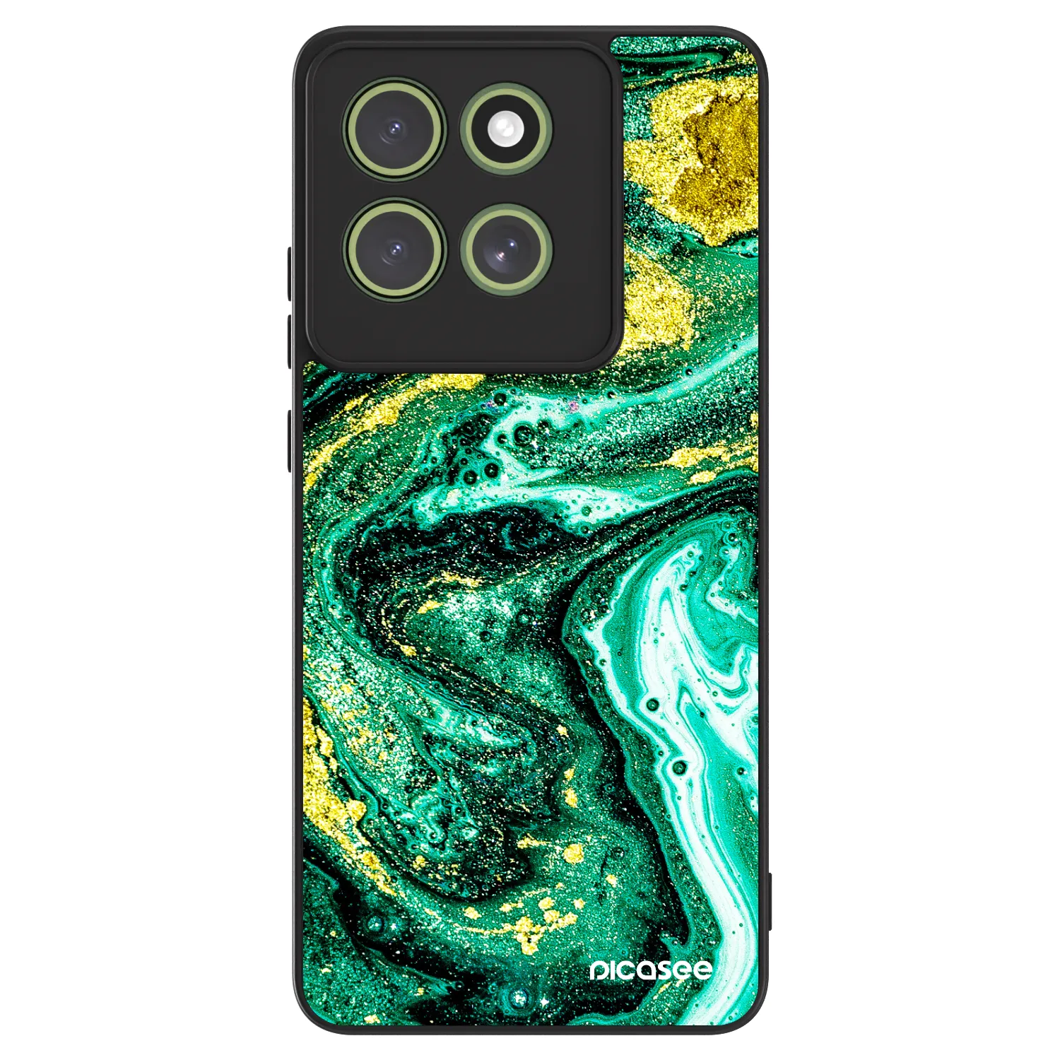 Picasee ULTIMATE CASE für Motorola Moto G86 5G - Green Gold
