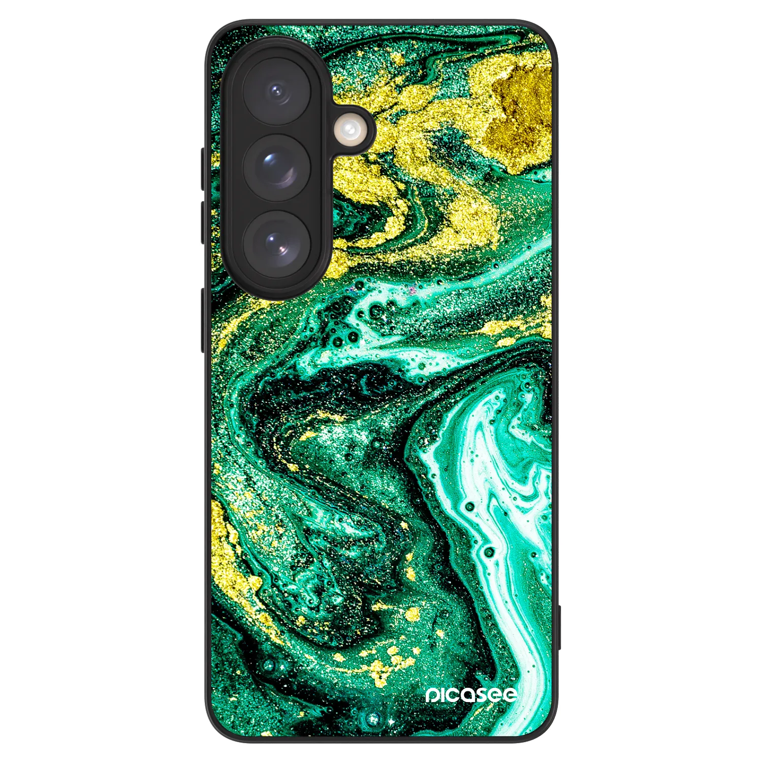 Picasee ULTIMATE CASE PowerShare für Samsung Galaxy S26 - Green Gold