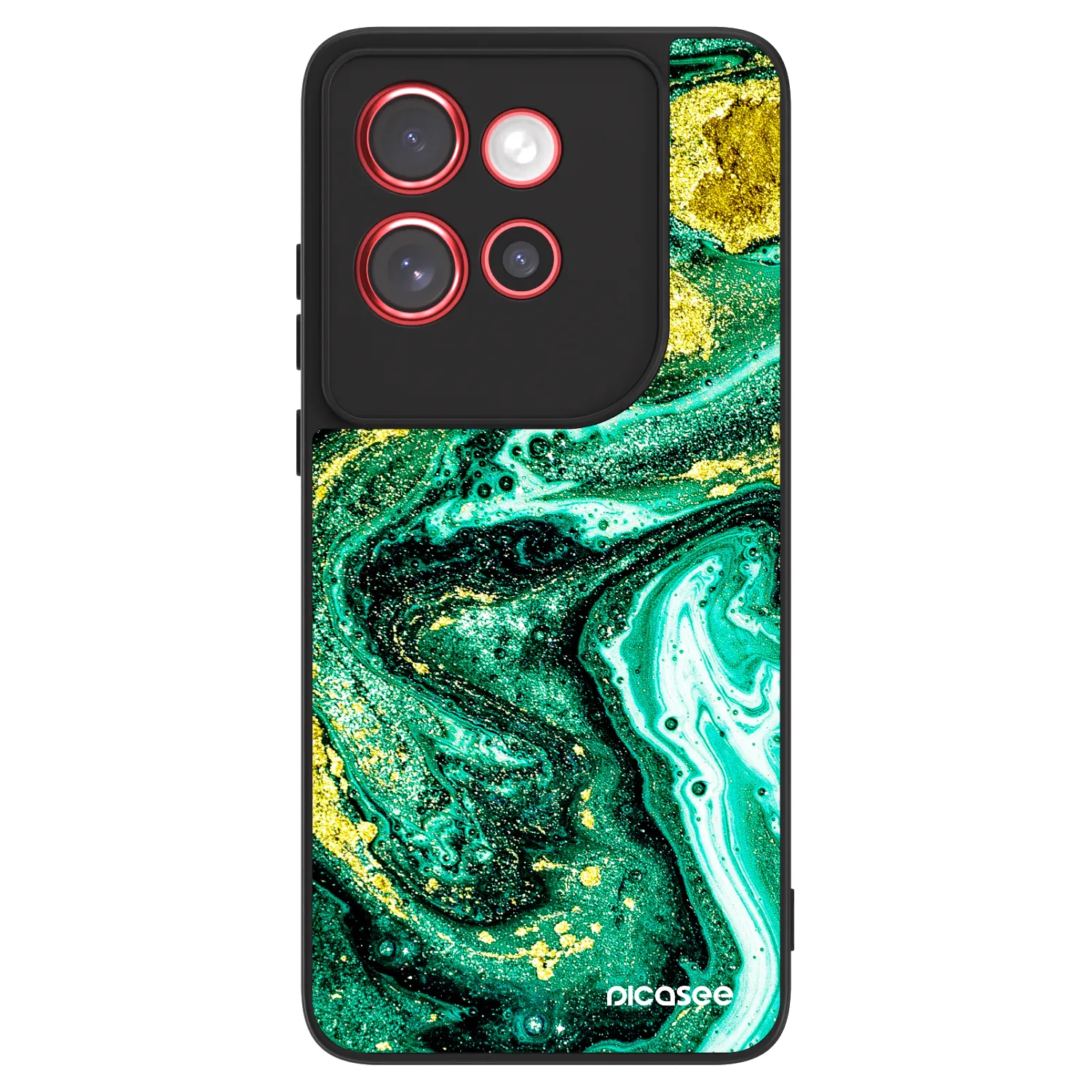 Picasee ULTIMATE CASE für Motorola Edge 60 Neo 5G - Green Gold