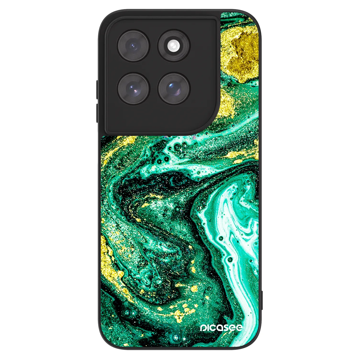 Picasee ULTIMATE CASE für Motorola Moto G77 - Green Gold