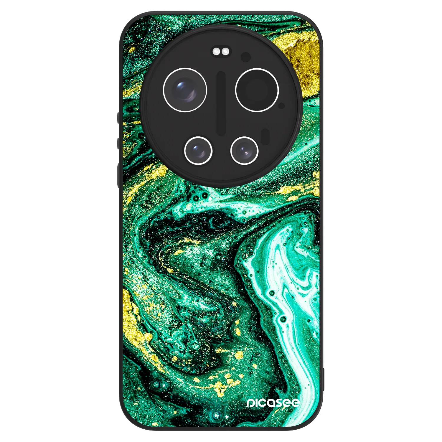 Picasee ULTIMATE CASE PowerShare für Xiaomi 17 Ultra - Green Gold