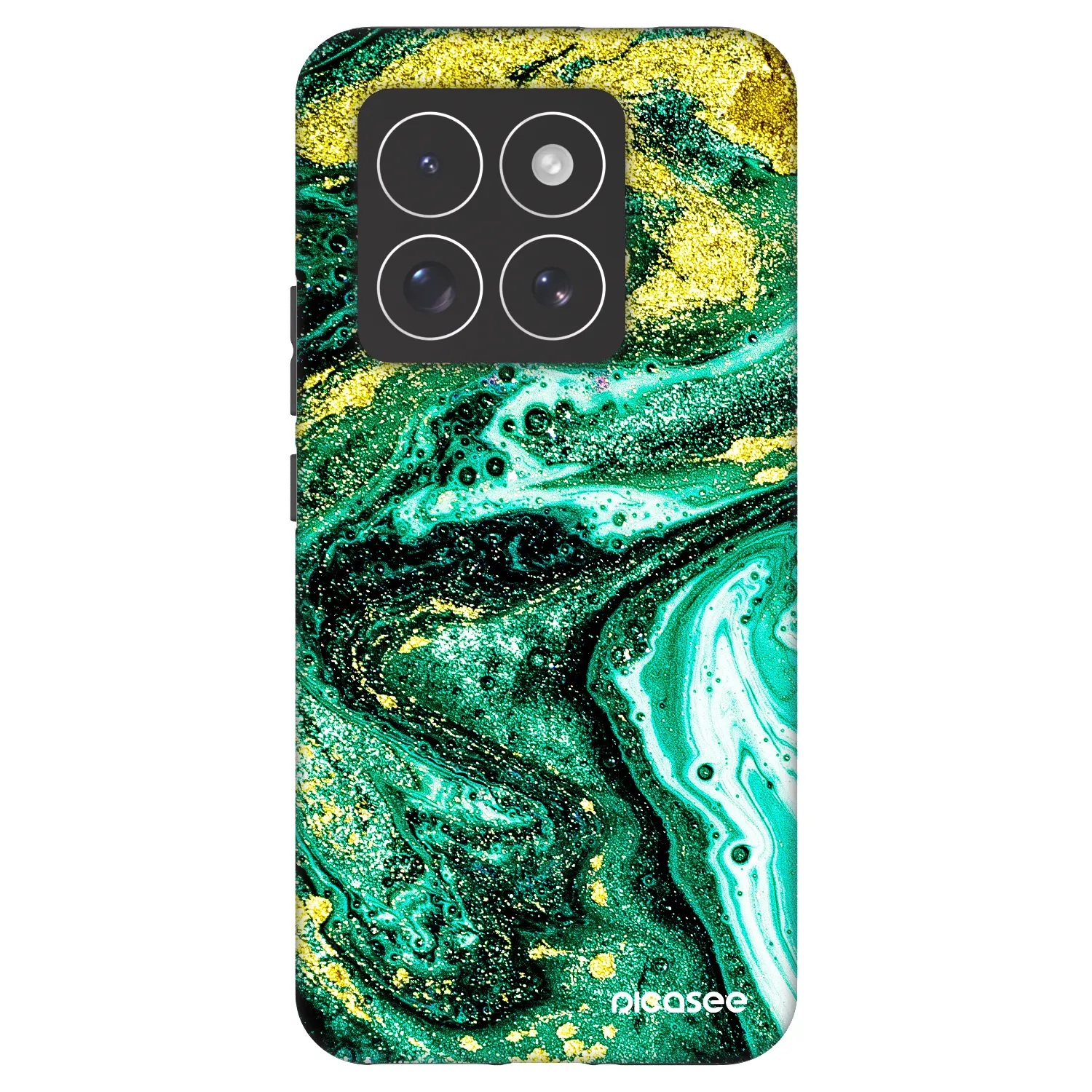 Picasee Fashion Case für Xiaomi 14 Pro - Green Gold