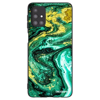 Hülle für Samsung Galaxy M31s - Green Gold