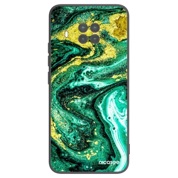 Picasee Xiaomi Mi 10T Lite Hülle - Schwarzes Silikon - Green Gold