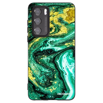 Hülle für Huawei P40 - Green Gold