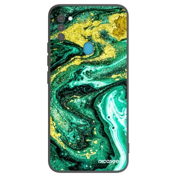 Hülle für Samsung Galaxy M11 - Green Gold