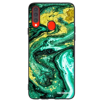 Hülle für Samsung Galaxy A20s - Green Gold