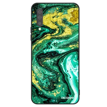 Hülle für Samsung Galaxy A50 A505F - Green Gold