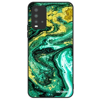 Hülle für Xiaomi Redmi 9T - Green Gold