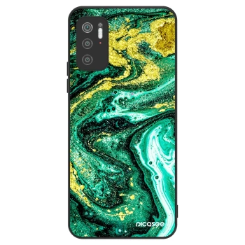 Hülle für Xiaomi Poco M3 Pro 5G - Green Gold