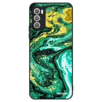 Hülle für Motorola Moto G60 - Green Gold