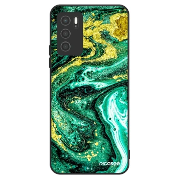 Hülle für OPPO A16s - Green Gold