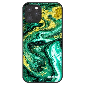 Picasee ULTIMATE CASE MagSafe für Apple iPhone 11 Pro - Green Gold