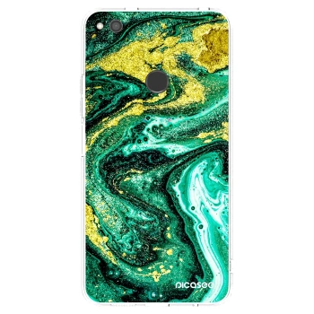 Hülle für Huawei P9 Lite 2017 - Green Gold
