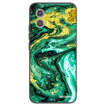 Hülle für Motorola Moto G53 5G - Green Gold