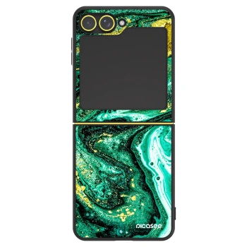 Hülle für Samsung Galaxy Z Flip6 5G - Green Gold