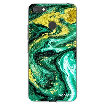 Hülle für Huawei P9 Lite Mini - Green Gold